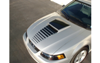 1999-04 Mustang GT - Fade Hood Stripe Kit with Scoop Blackout